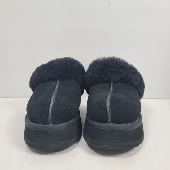 UGG Disquette Women's Black Slip on Slipper S/N 1122550 US Size 7 - Picture 3 of 8